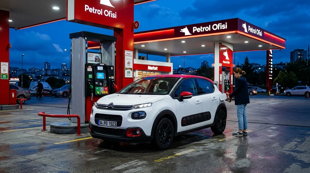 Citroen C3 yakıt dolumu