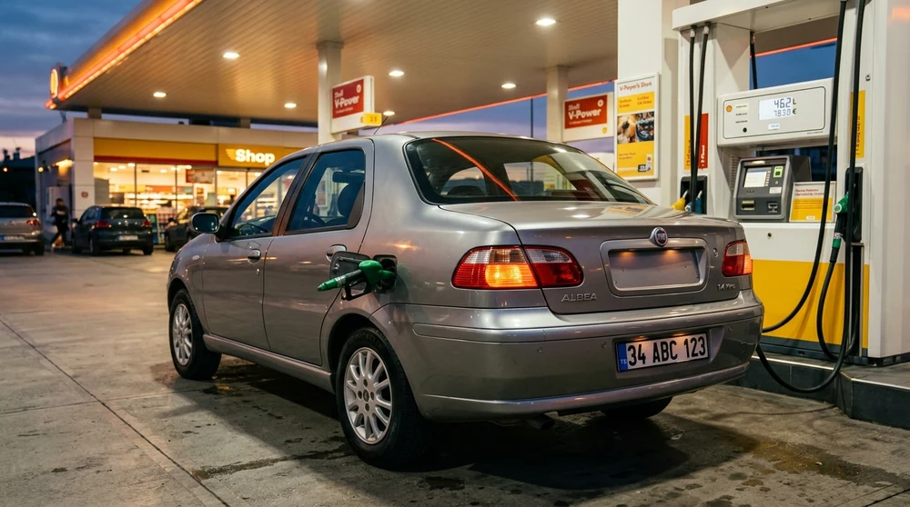 Fiat Albea Yakıt Dolumu ve Depo Kapağı