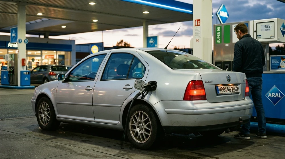 Volkswagen Bora Yakıt Dolumu ve Depo Kapağı